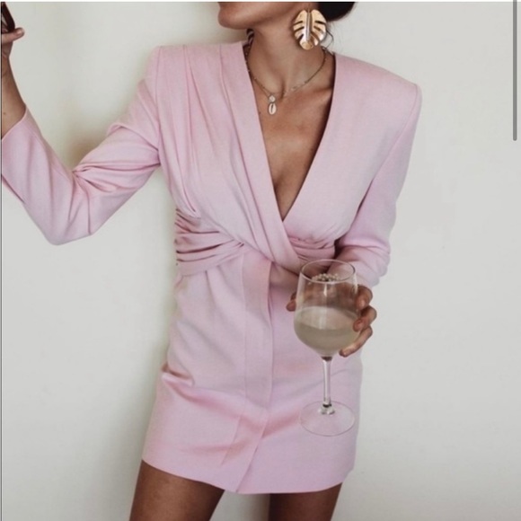 zara pink blazer dress Zara | Dresses | Zara Pink Blazer Dress